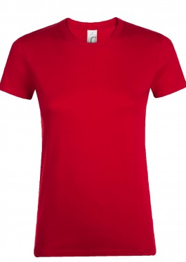 Γυναικείο T-shirt 01825 SOL'S Regent Women Red