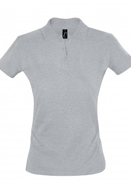 SOLS - Γυναικείο Πόλο Πικέ 11347 SOL'S Perfect Women Grey Melange