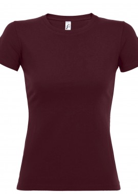 SOLS - Γυναικείο T-shirt 11502 SOL'S Imperial Women Burgundy
