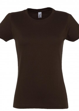 SOLS - Γυναικείο T-shirt 11502 SOL'S Imperial Women Chocolate