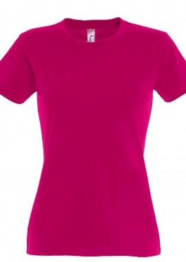 Γυναικείο T-shirt 11502 SOL'S Imperial Women Fuchsia