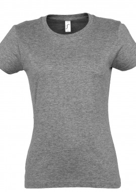 SOLS - Γυναικείο T-shirt 11502 SOL'S Imperial Women Grey Melange