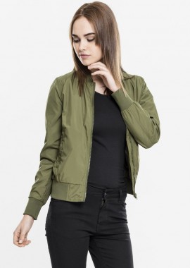 Urban Classics - Γυναικείο Μπουφάν Bomber TB1217 Urban Classics Light Olive