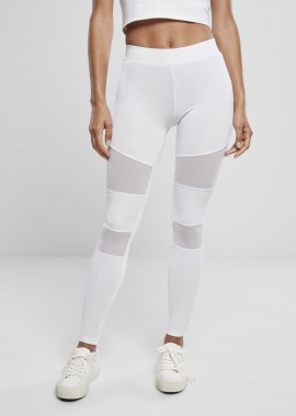 Urban Classics - Ladies Tech Mesh Leggings Urban Classics TB1174 White