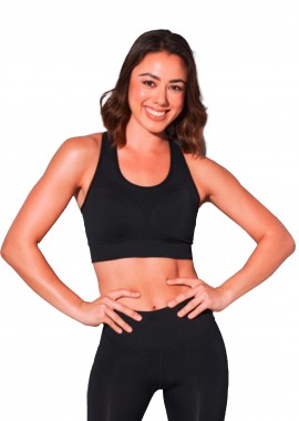 Spiro - Γυναικείο Αθλητικό Crop-Top S282F Spiro Impact Softex Black