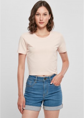 BYB - Γυναικείο T-Shirt Cropped BY042 Build Your Brand Black Pink