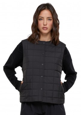 Urban Classics - Γυναικείο Αμάνικο Μπουφάν Liner TB6149 Urban Classics Black Black