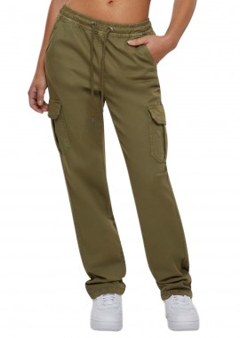 Urban Classics - Γυναικείο Ψηλόμεσο Παντελόνι Cargo Twill TB6158 Urban Classics Tiniolive