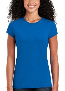 Gildan - Γυναικείο T-Shirt 64000L Gildan Fitted Ring Spun Royal