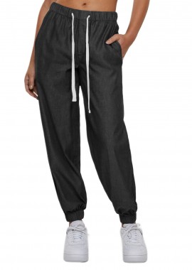 Urban Classics - Γυναικεία Φόρμα TB6816 Urban Classics Light Denim Black