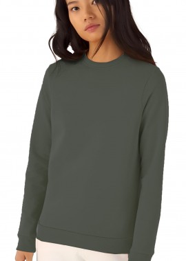 B & C - Γυναικείο Φούτερ WW02W B & C French Terry Millennial Khaki