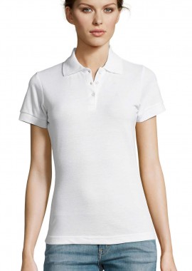 Γυναικείο Πόλο Πικέ 00573 SOL'S Prime White