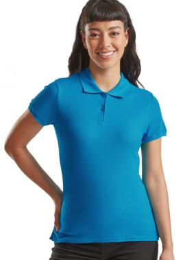 Fruit of the Loom - Γυναικεία Μπλούζα Polo 63-030-0 Fruit of the Loom Azure Blue