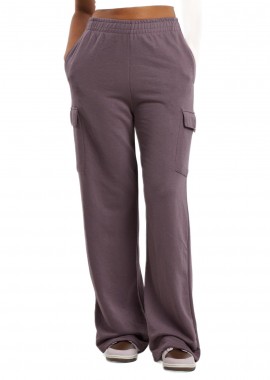 Urban Classics - Ladies Baggy Light Terry Sweat Pants Urban Classics TB6857-17534 Fadedpurple