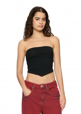 Urban Classics - Γυναικείο Top Bandeau 2-Τεμαχίων TB6872A-02906 Urban Classics white+black