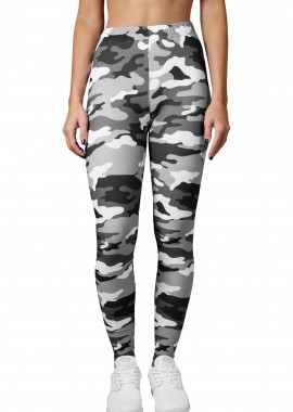 Urban Classics - Γυναικείο Κολάν TB1331 Urban Classics Camo snow camo