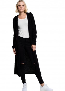 Urban Classics - Γυναικεία Μακριά Ζακέτα TB1750 Urban Classics Black