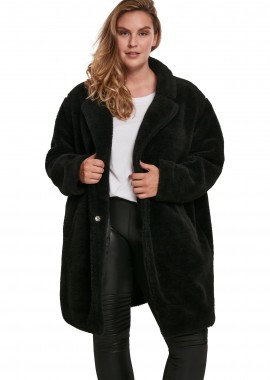 Urban Classics - Μπουφάν Sherpa Oversized TB3058 Urban Classics Black