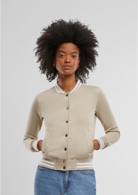 Urban Classics - Γυναικείο College Sweat Jacket TB1990 Urban Classics chalkdust/chalkdust