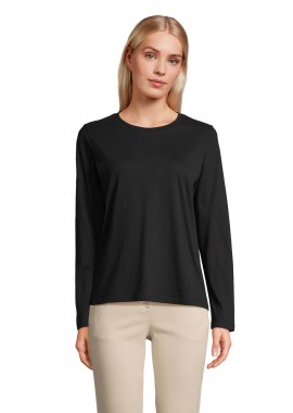 Γυναικείο Μακρυμάνικο T-shirt 04443 Sol's Monarch Women Deep Black