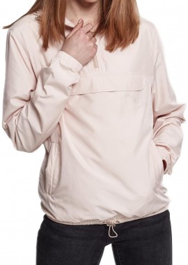 Urban Classics - Γυναικείο Μπουφάν Pull Over TB2013 Urban Classics Black-Rose Light Pink