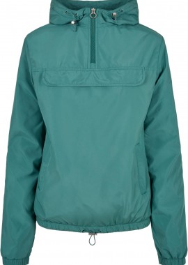 Γυναικείο Μπουφάν Pull Over TB2013 Urban Classics Black paleleaf