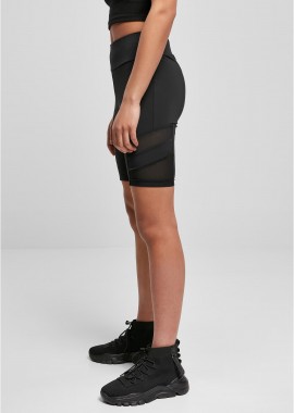 Γυναικείο Ποδηλατικό Σορτς Ψηλόμεσο TB4354 Urban Classics Black