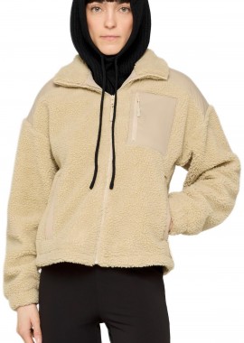 Γυναικείο Μπουφάν Sherpa Mix TB6068-04732 Urban Classics Wetsand