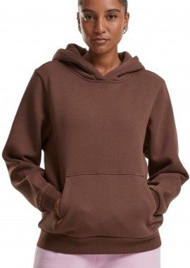 Urban Classics - Γυναικείο Φούτερ με Κουκούλα Ladies Fluffy Hoody TB7105-14274 Urban Classics chocolatebrown