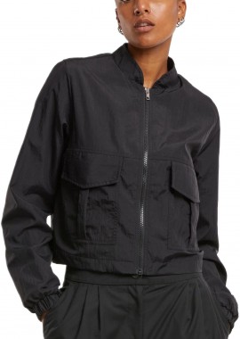 Γυναικείο Μπουφάν Short Crinkle Nylon TB7446 Urban Classics Black