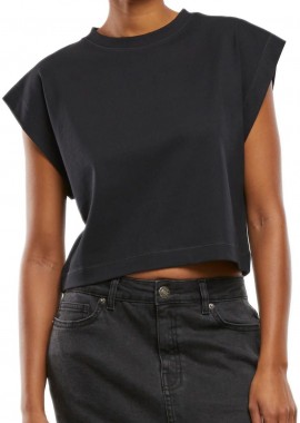 Urban Classics - Γυναικείο T-Shirt TB7699 Urban Classics Oversized Boxy Heavy Tee Black