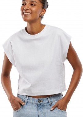 Γυναικείο T-shirt Oversized TB7699 Urban Classics White