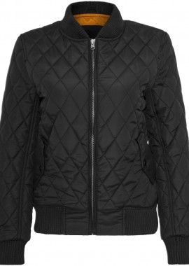 Urban Classics - Γυναικείο Μπουφάν Diamond Quilt Nylon TB806 Urban Classics Black Black