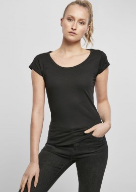 Γυναικείο T-shirt Back Cut BY035 Build Your Brand Black