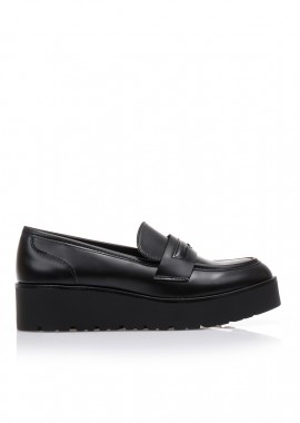 Oxfords μαύρα δερματίνη ΜΑΥΡΟ