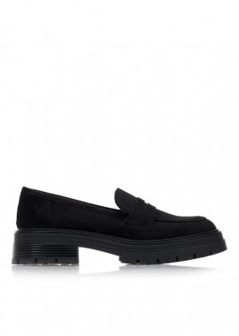 Oxfords μαύρα σουέτ ΜΑΥΡΟ