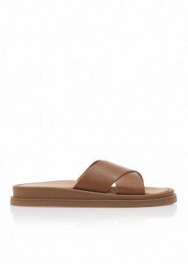 Flatforms ταμπά χειροποίητα δερματίνη με χιαστή φάσα ΤΑΜΠΑ