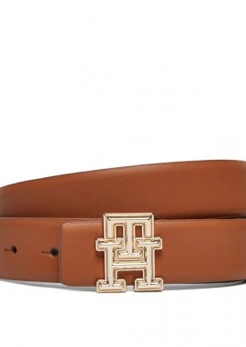Tommy Hilfiger - Γυναικεία Ζώνη Tommy Hilfiger Monogram 3.0 AW0AW16840 0GJ Ταμπά