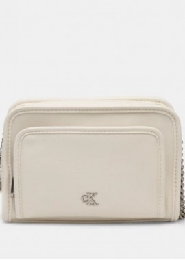 Γυναικεία Τσάντα Χιαστί Calvin Klein K60K613047 YAS Λευκή