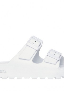 Skechers - Γυναικείες Ανατομικές Παντόφλες Skechers Desire 111304/WHT Λευκά