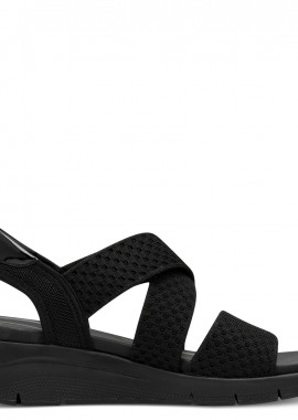 Γυναικεία Ανατομικά Πέδιλα Tamaris Comfort 8-88724-44 007 Μαύρο