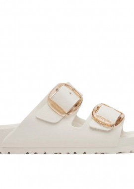 Γυναικείες Ανατομικές Παντόφλες Birkenstock Arizona EVA Big Buckle 1029651 Narrow Fit Λευκές