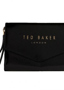 Ted Baker - Γυναικείος Φάκελος Ted Baker Crinkie 281663 Μαύρος