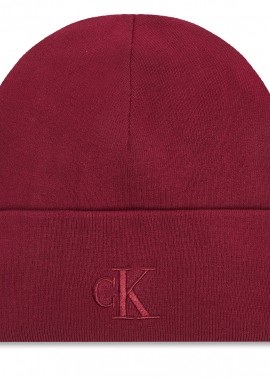 Unisex Σκούφος Calvin Klein LV04D8020G-VAQ Μπορντώ