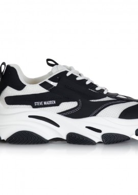 Ανδρικά Sneakers Steve Madden Possess SM12000480-034 Μαύρο Λευκό