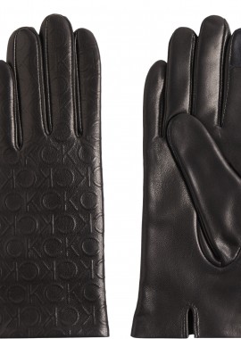 Γυναικεία Δερμάτινα Γάντια Calvin Klein K60K609975 BAX Μαύρο