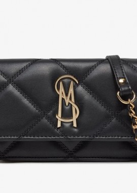 Steve Madden - Γυναικεία Τσάντα Χιαστί Steve Madden Bendue 13001105-Black/Gold