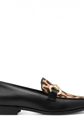 Marco Tozzi - Γυναικεία Loafers Marco Tozzi 2-24216-45-005 Μαύρο Λεοπάρ