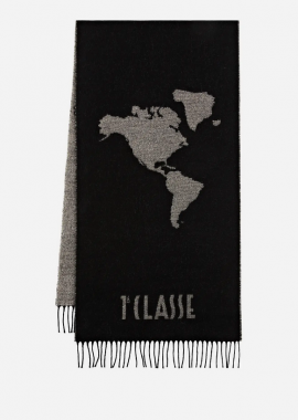 Γυναικείο Κασκόλ Alviero Martini KS605-1803-0001 Μαύρο Geo Map