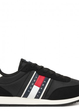Ανδρικά Sneakers Tommy Hilfiger EM0EM01709-BDS Μαύρα